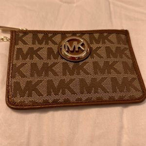 Michael Kors small zip wallet